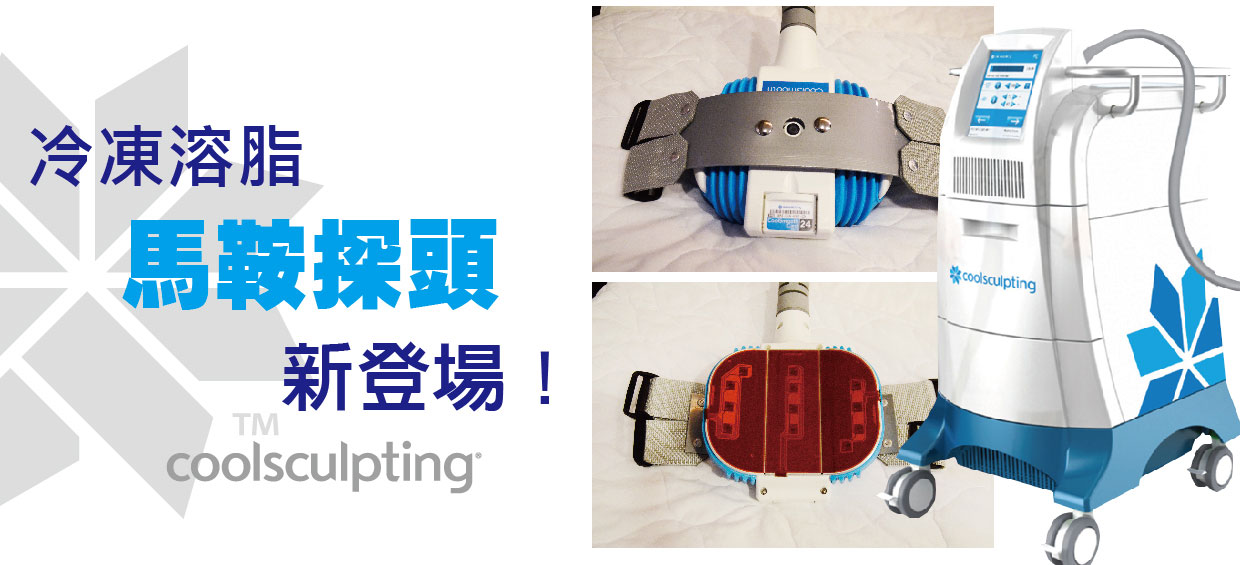 冷凍溶脂馬鞍探頭新登場！