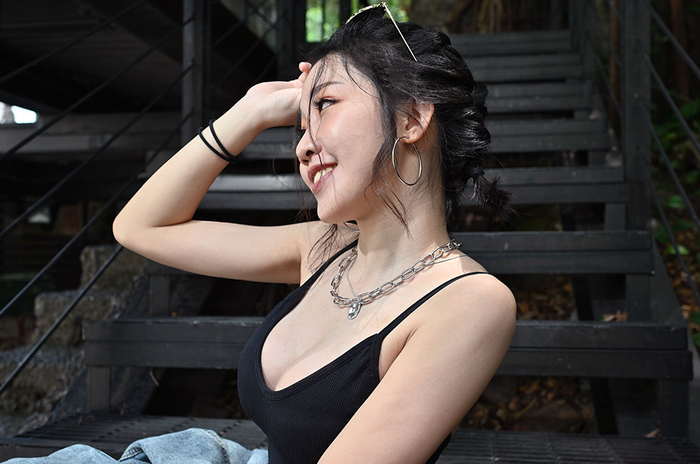 我的美麗曲線,任何一個角度都完美呈現。