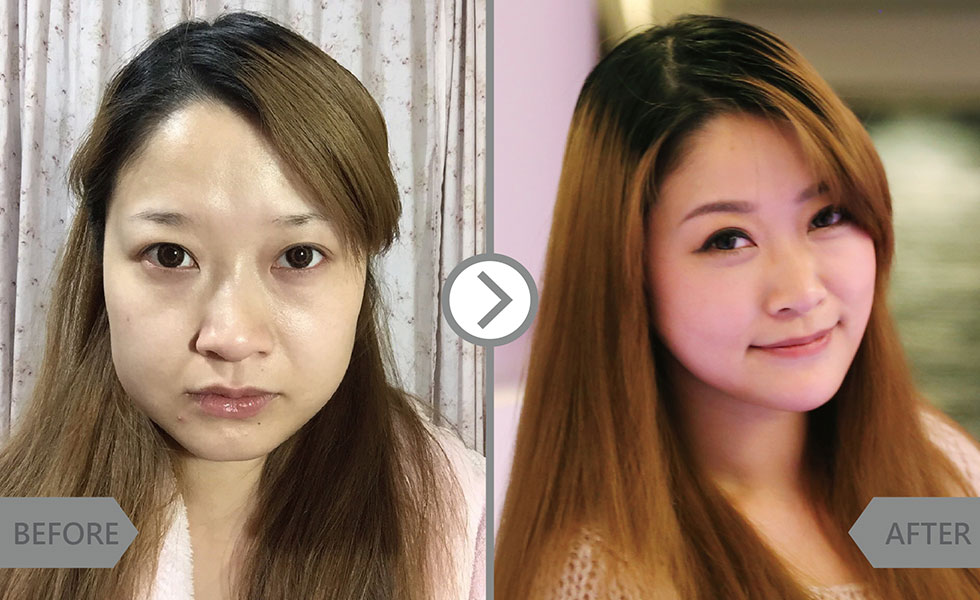 所以要我把頭髮盤起來,簡直是不可能的任務(誤!)