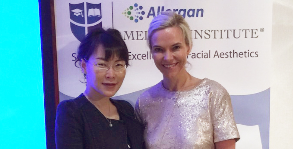 盧靜怡院長受邀與德籍Dr. Patricia Ogilvie同台